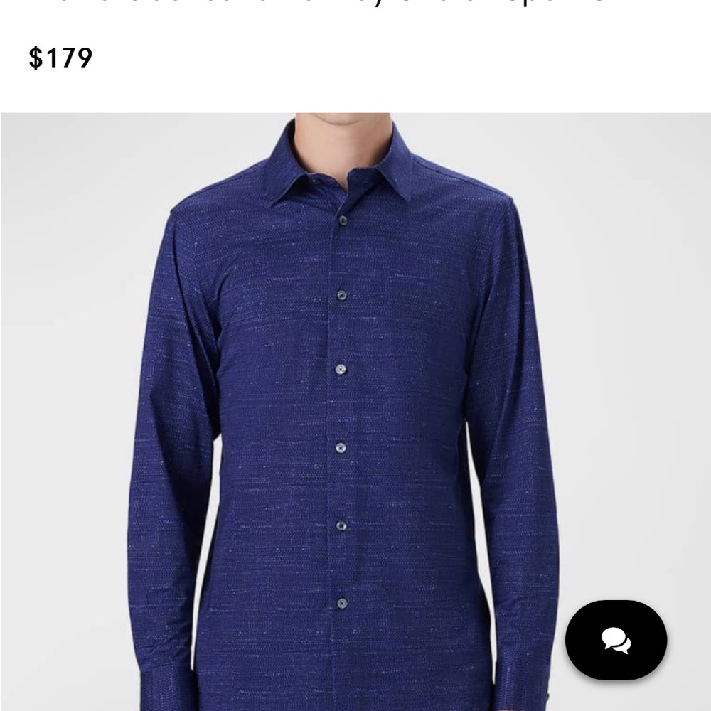 Bugatchi 8 Way Stretch Dress Shirt